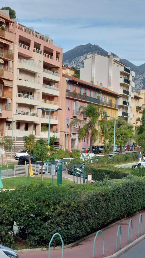 Studio Lumineux Avec Parking Proche Monaco, Nice, Plage Et Gare Menton Exterior foto