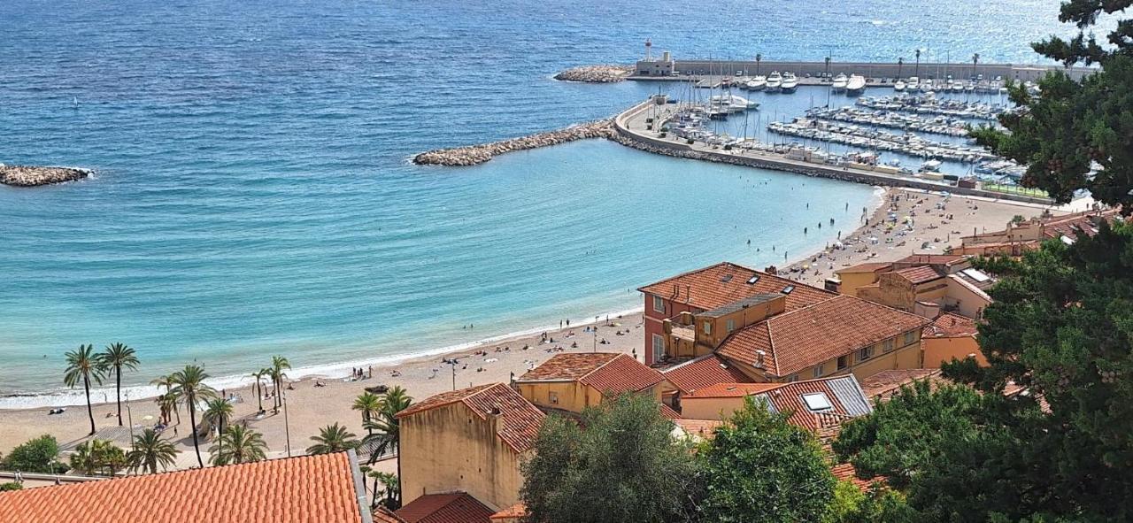 Studio Lumineux Avec Parking Proche Monaco, Nice, Plage Et Gare Menton Exterior foto